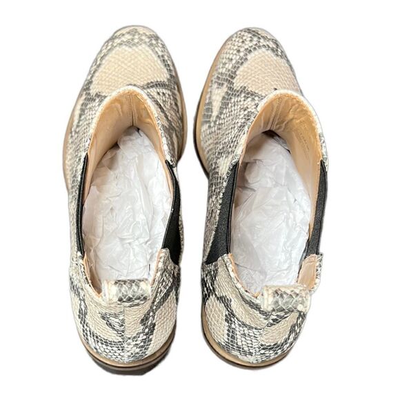 Lucky Brand Haylia Leather Chelsea Snake Boot - Picture 10 of 12